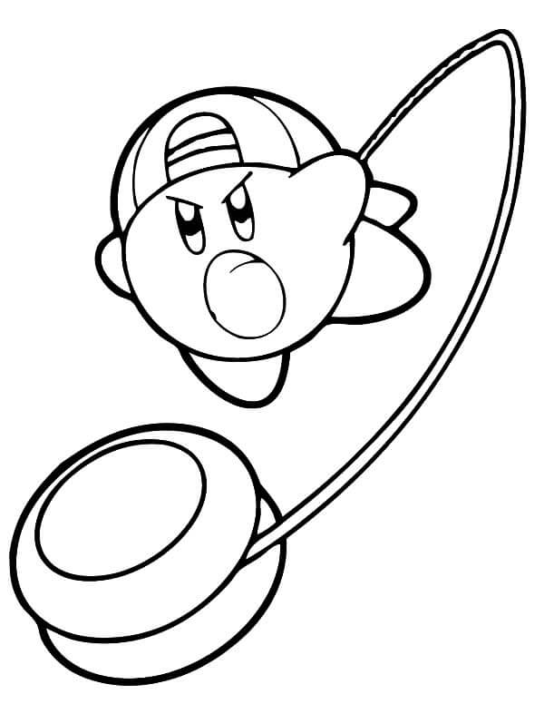 Kirby con Arma yo-yo
