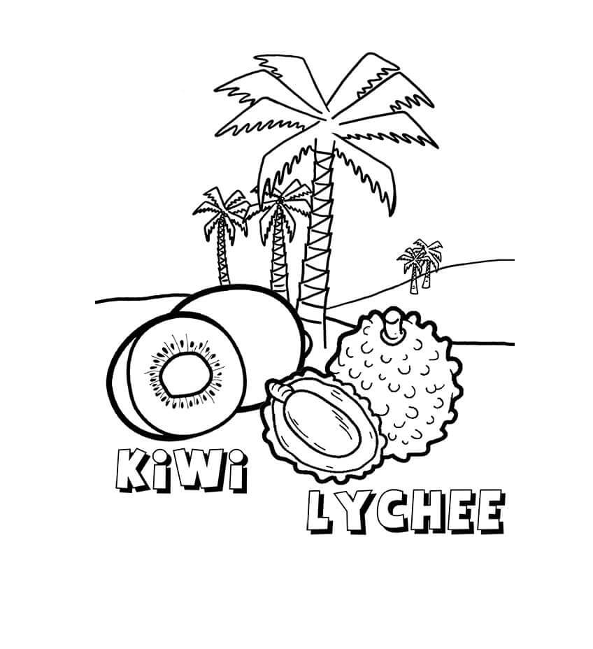 Kiwi y Lichi