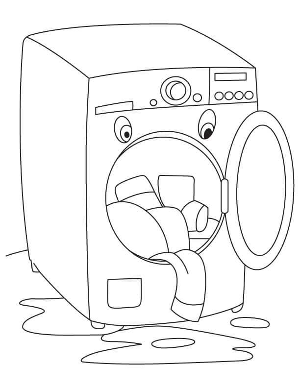 Lavadora de Dibujos Animados
