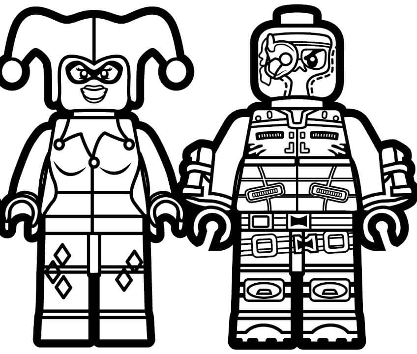Lego Harley Quinn y Amigo