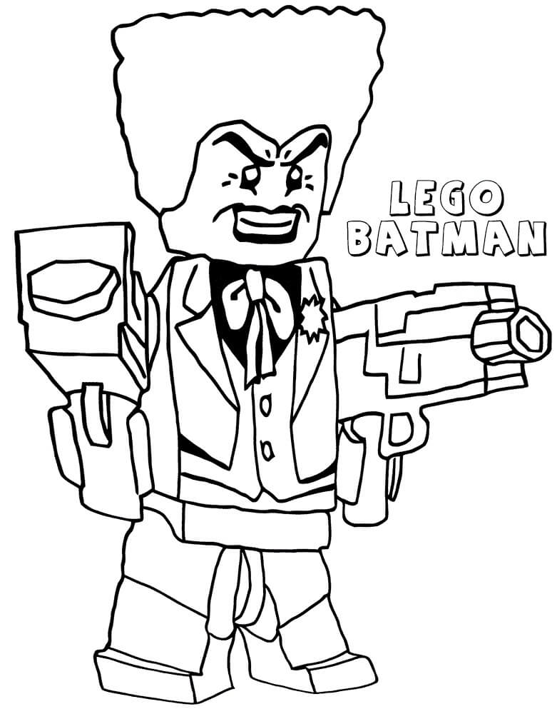 Lego Joker con dos Pistolas
