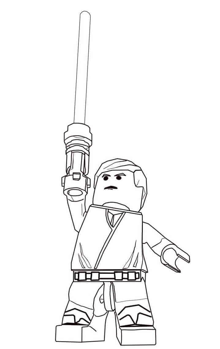 Lego la Guerra de las Galaxias Luke Skywalker