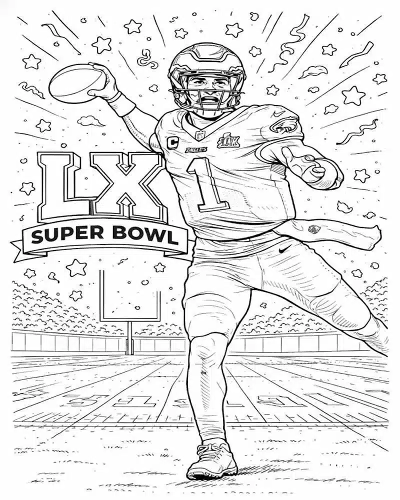 Liderando En Acción Del Super Bowl LX 2026