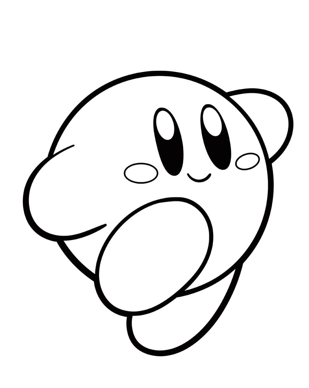 Asco Ver insectos suspicaz Dibujos de Kirby para colorear e imprimir– ColoringOnly.Com