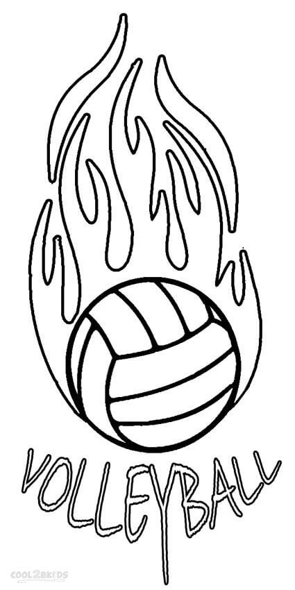Una Jugadora De Voleibol Para Colorear Imprimir E Dibujar Dibujos Pdmrea
