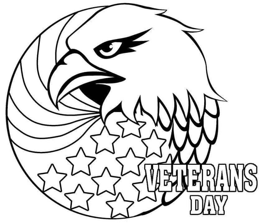 Logotipo del Águila en el día de los Veteranos