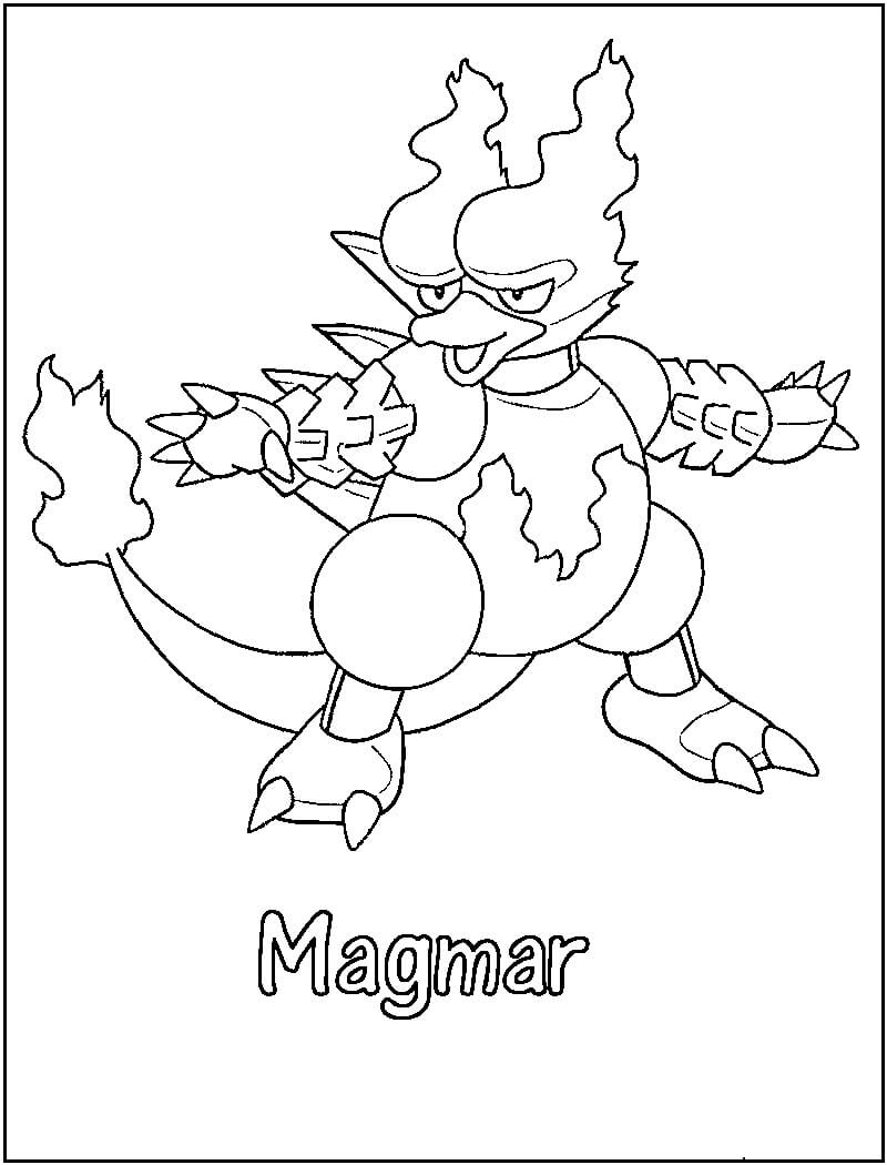 Magmar en Pokémon
