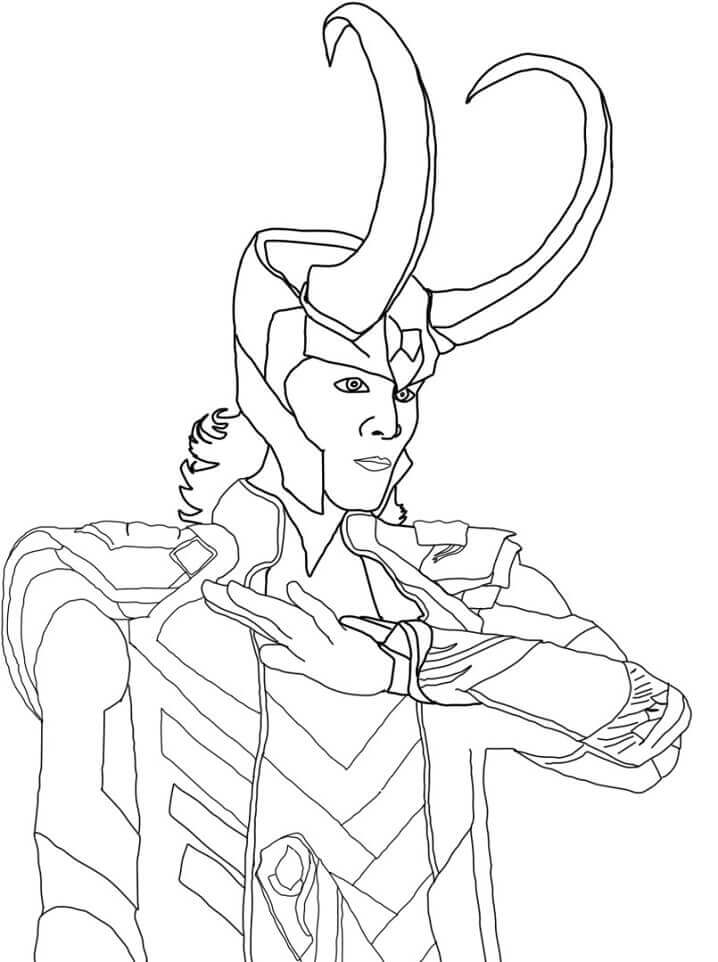  Malo Loki para colorear, imprimir e dibujar –ColoringOnly.Com