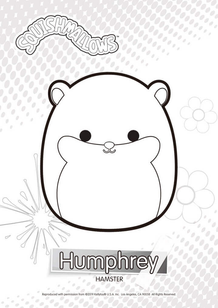Malvaviscos Humphray Para Colorear Imprimir E Dibujar ColoringOnly Com