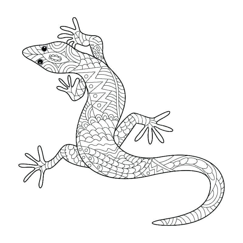 Mandalas Gecko