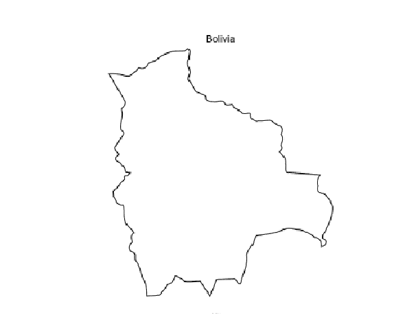 Mapa de Bolivia HD