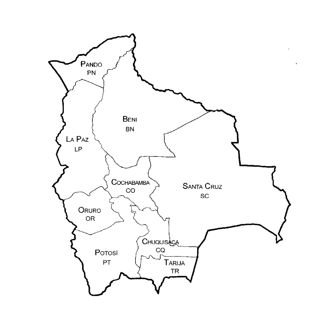 Mapa De Bolivia Gratis Para Ni Os Para Colorear Imprimir E Dibujar   Mapa De Bolivia Para Colorear Gratis Para Ninos 