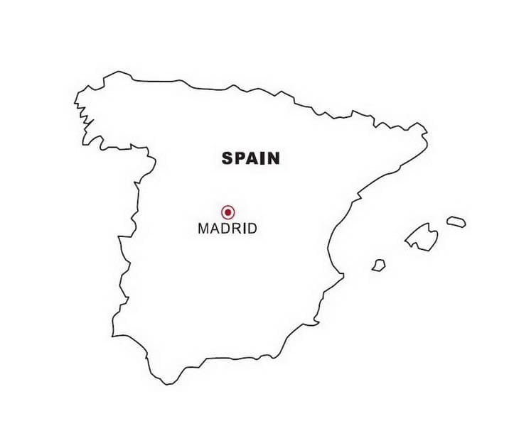 Mapa de España para Estudiantes