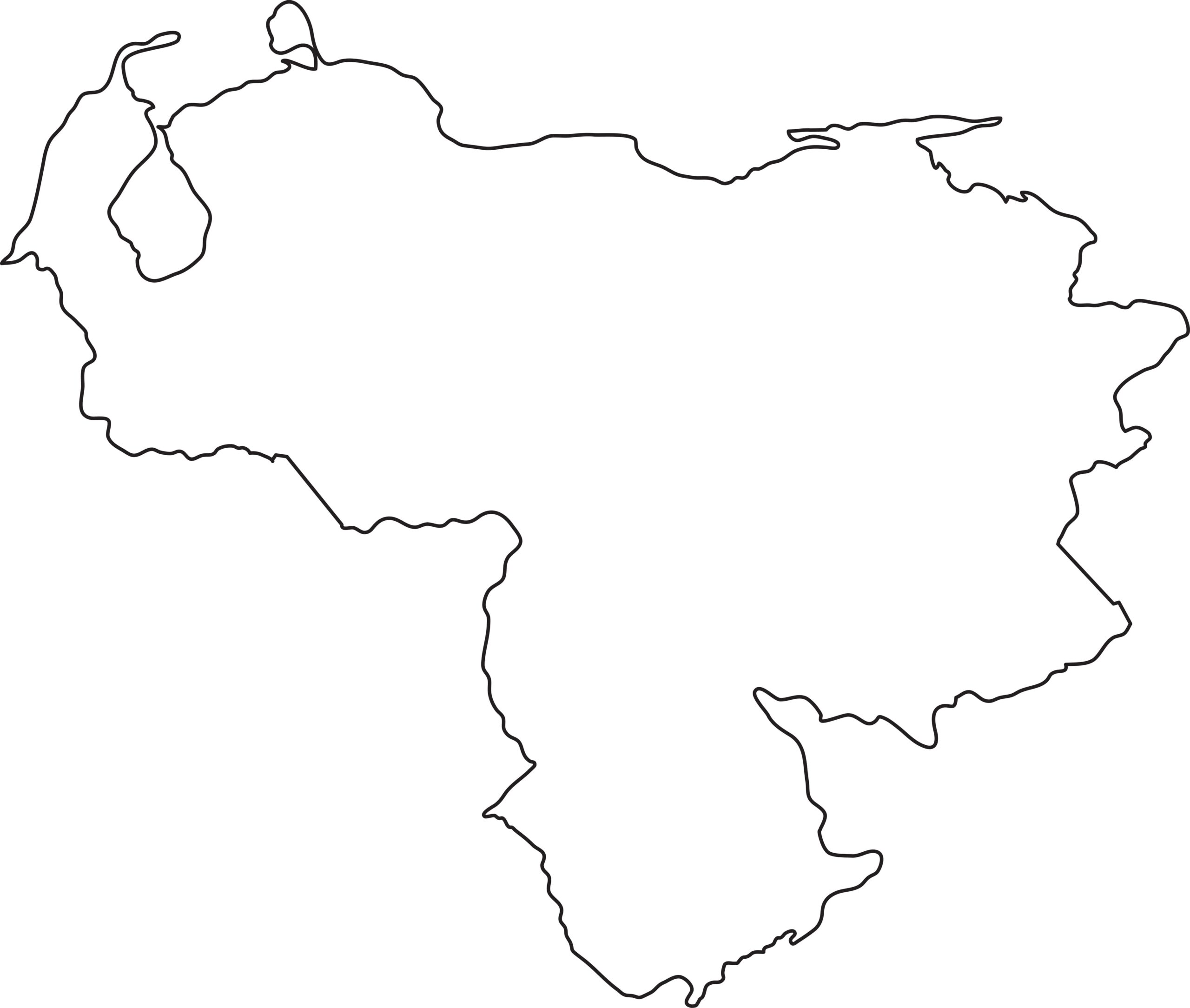 Mapa de Venezuela Gratis Imagen HD