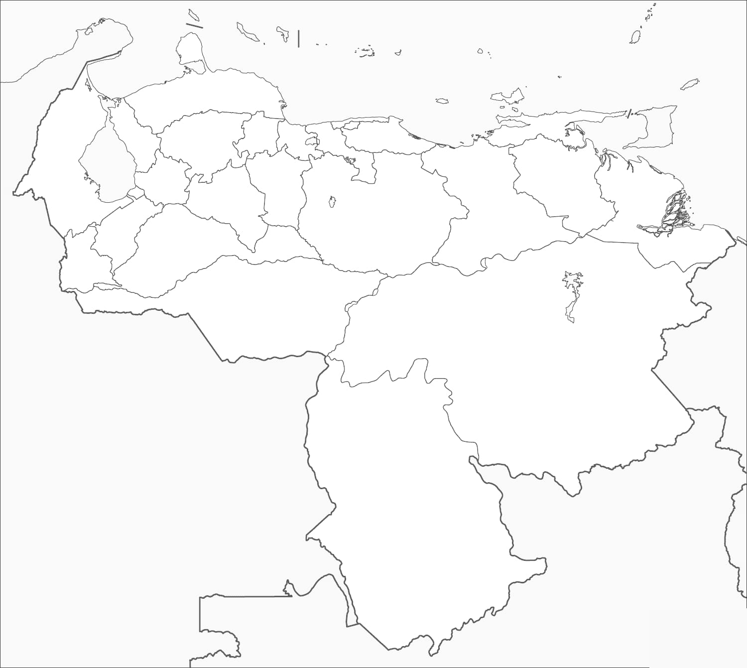 Mapa de Venezuela Gratis