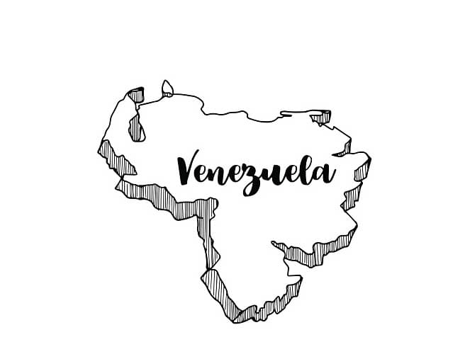 Mapa de Venezuela HD