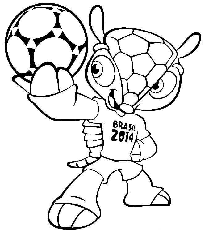 Mascota de Brasil de la Copa Mundial de la FIFA 2014