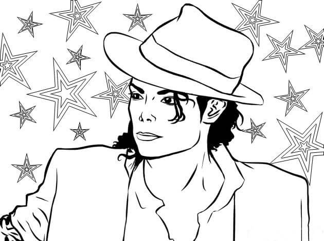 Michael Jackson con Estrella