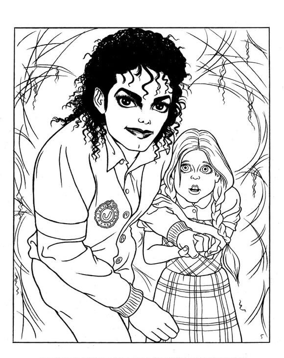 Michael Jackson y el Niño Pequeño