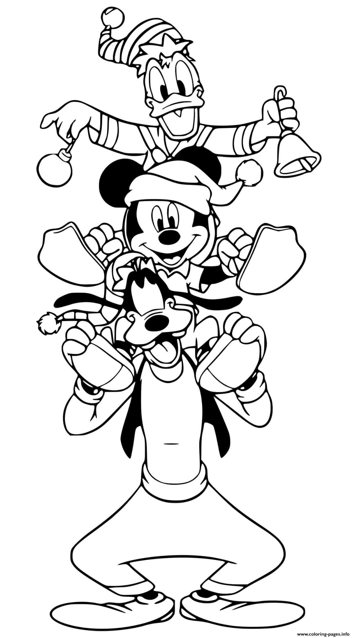 Mickey, Donald, Goofy Torre