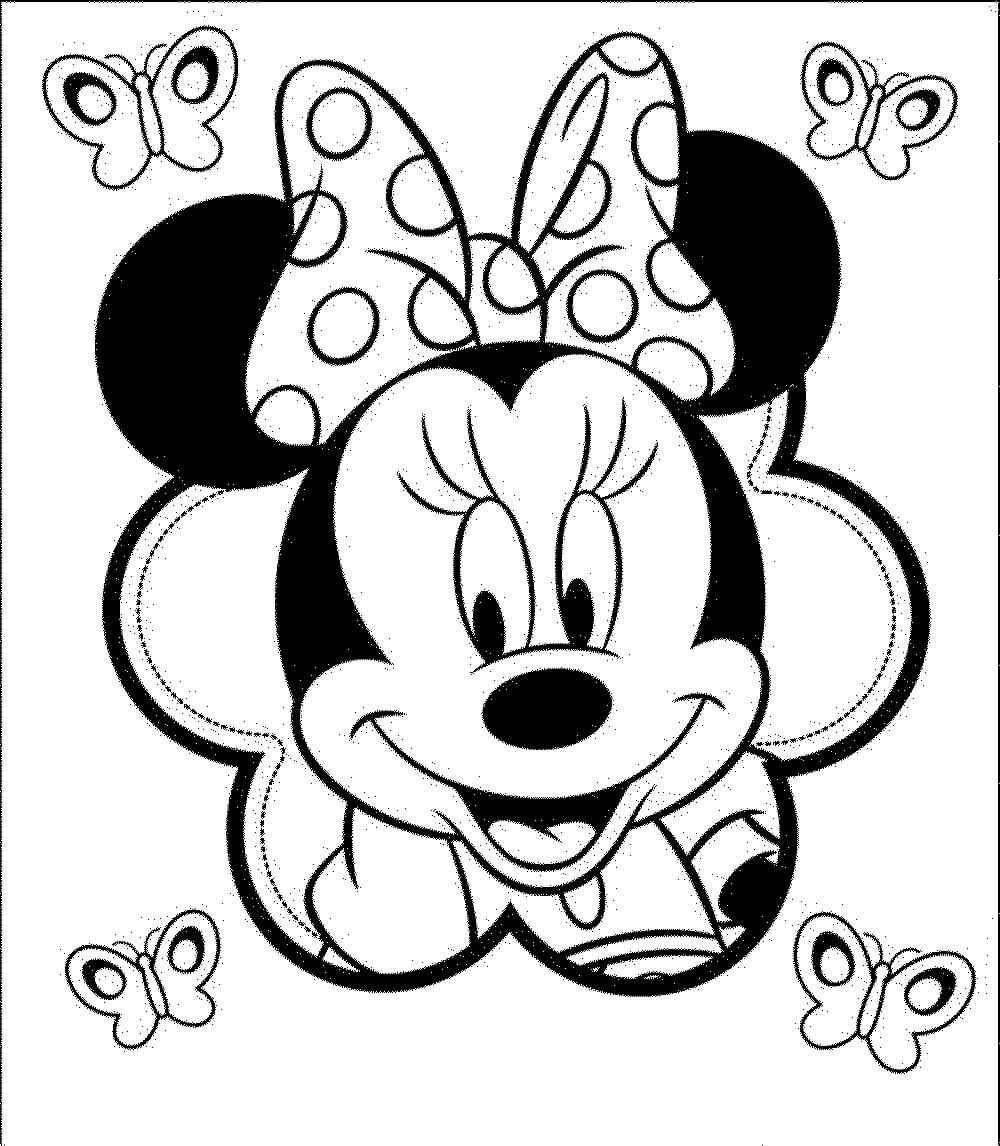 Minnie Mouse con Mariposas