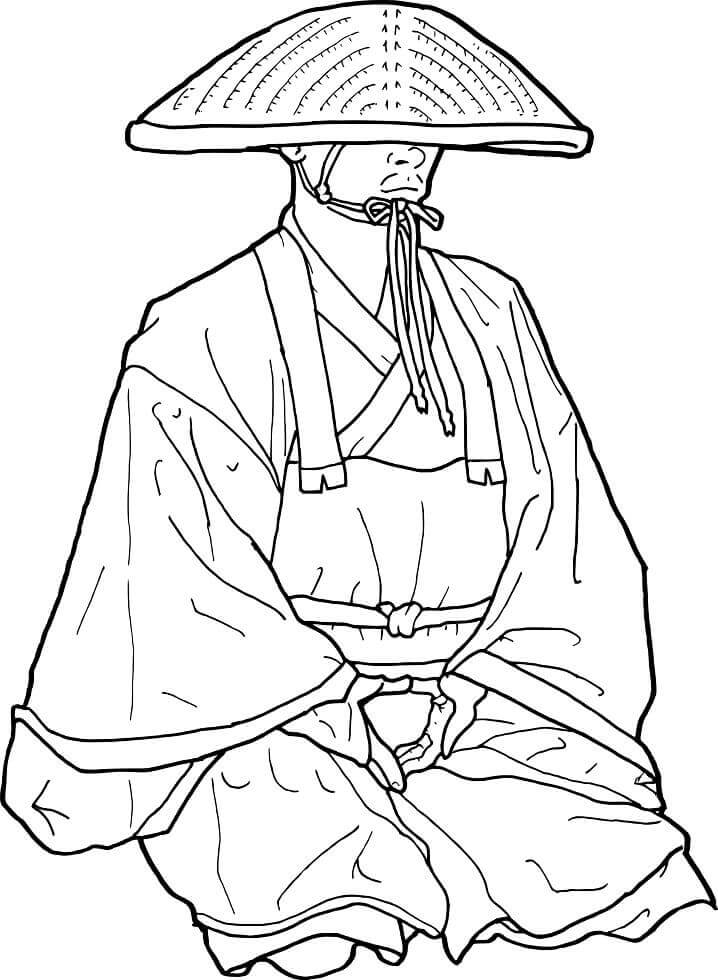 Monje Budista Japonés