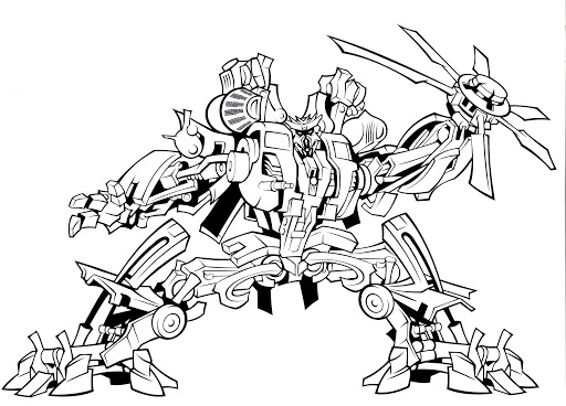 Monstruo Transformers Decepticon