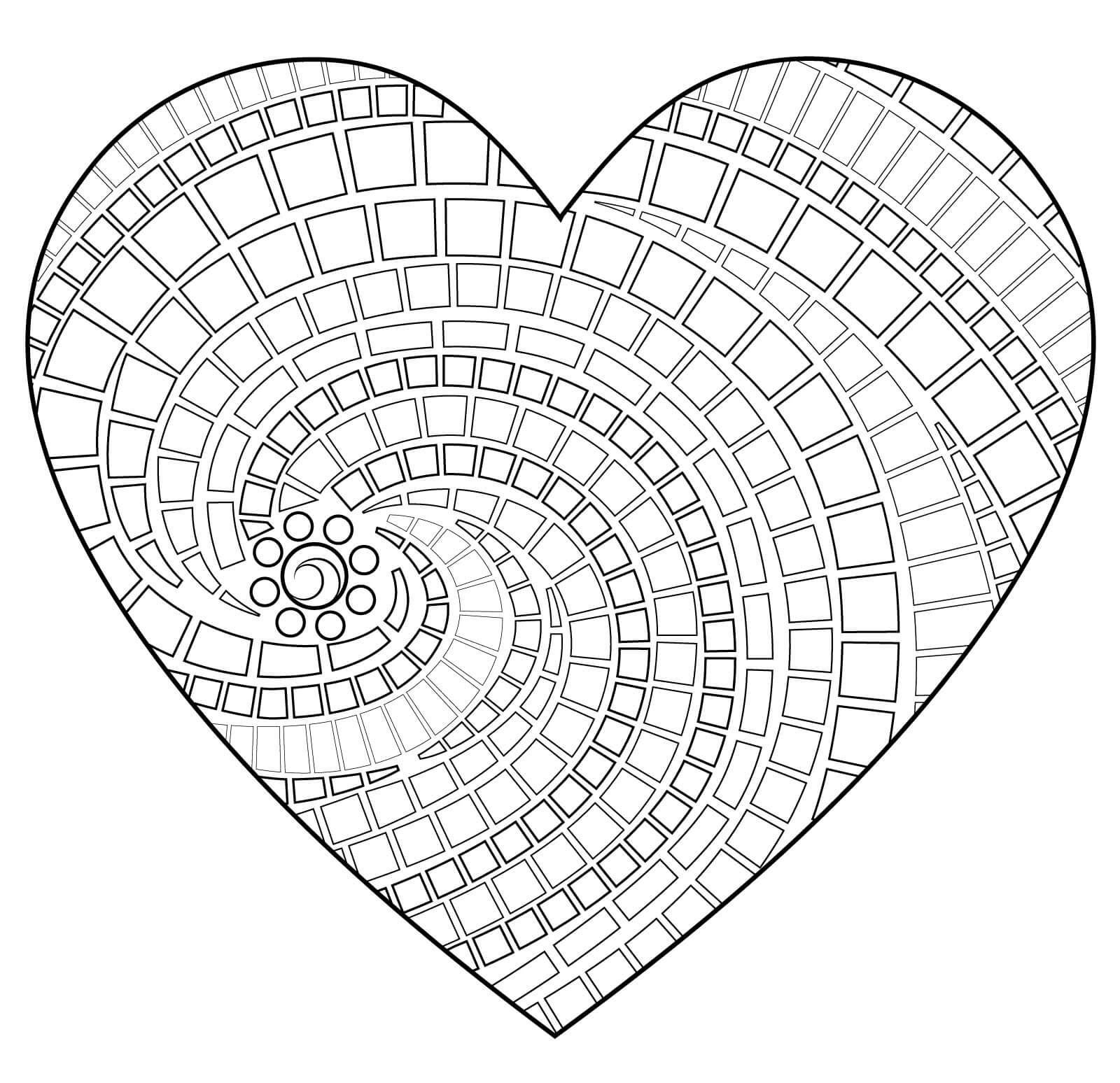 Mosaico de Corazón