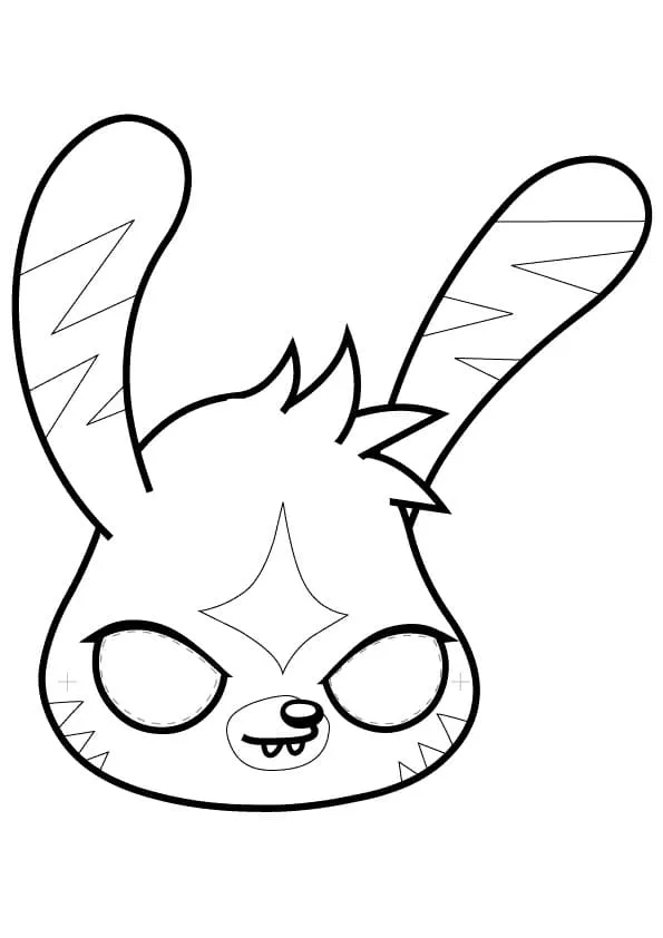 Máscara De Monstruo Moshi