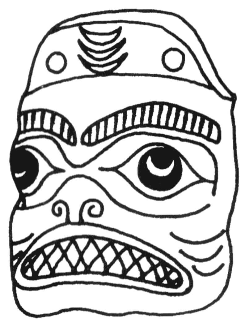 Máscara Aborigen
