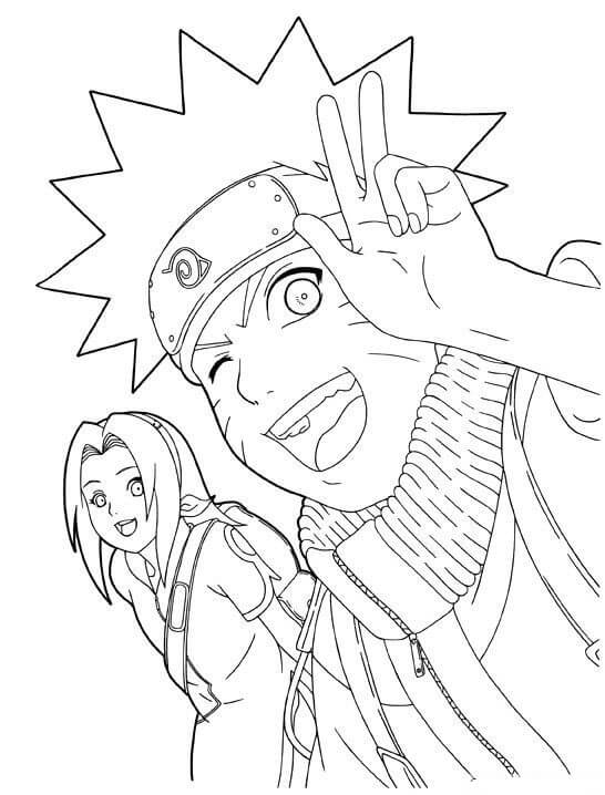 Sakura Haruno 2 Para Colorear Imprimir E Dibujar ColoringOnly Com