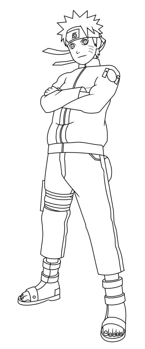 Naruto Coloring Pages - Free Printable Coloring Pages for Kids