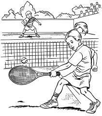 Niña y niño, jugar al Tenis