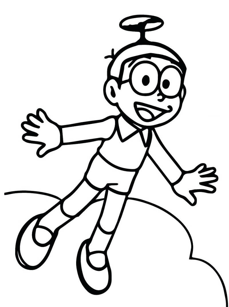 Nobita Volando