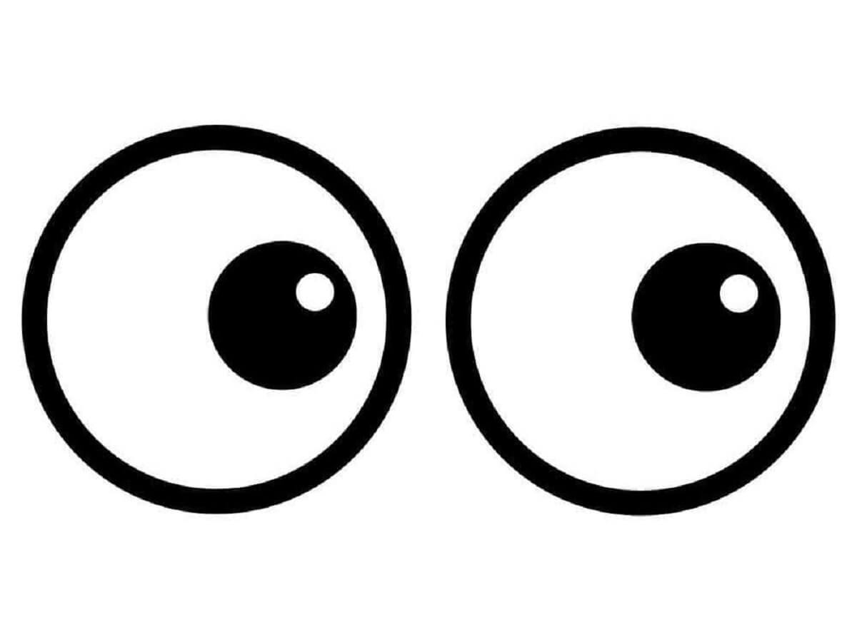 Ojos de Dibujos Animados