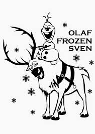 Olaf Montando a Sven