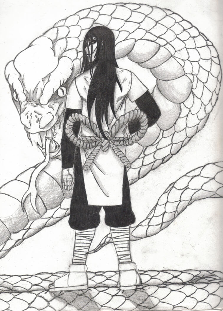 Orochimaru en Serpiente