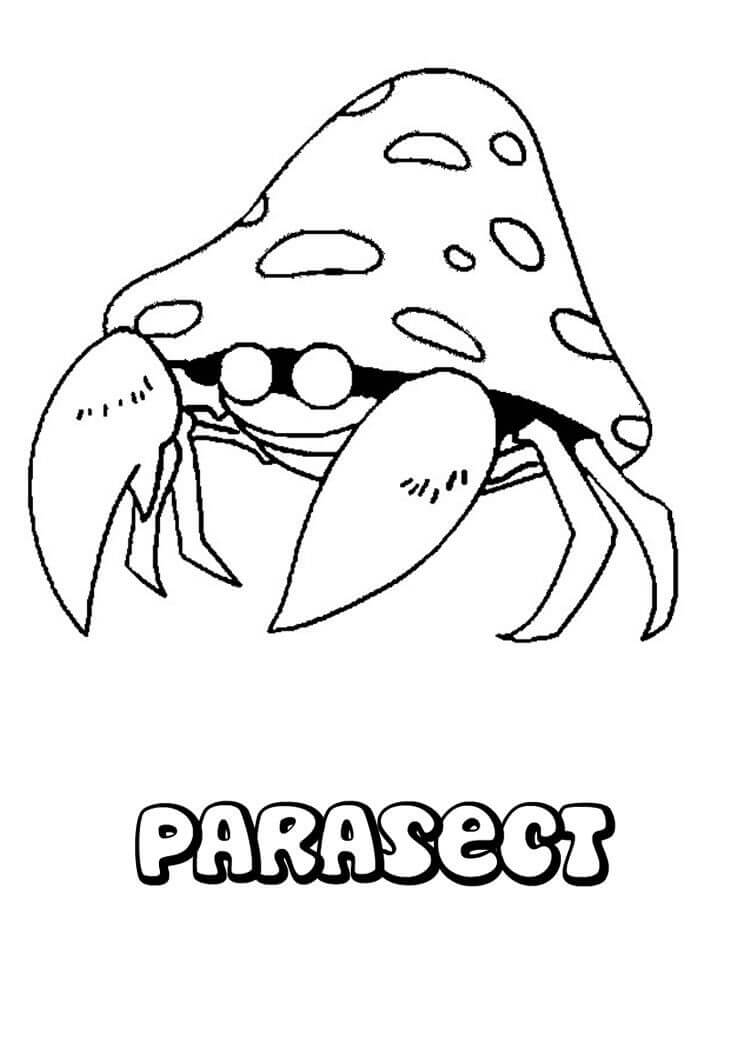 Parasect en Pokémon