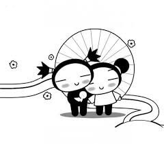 Pareja Pucca y Garu