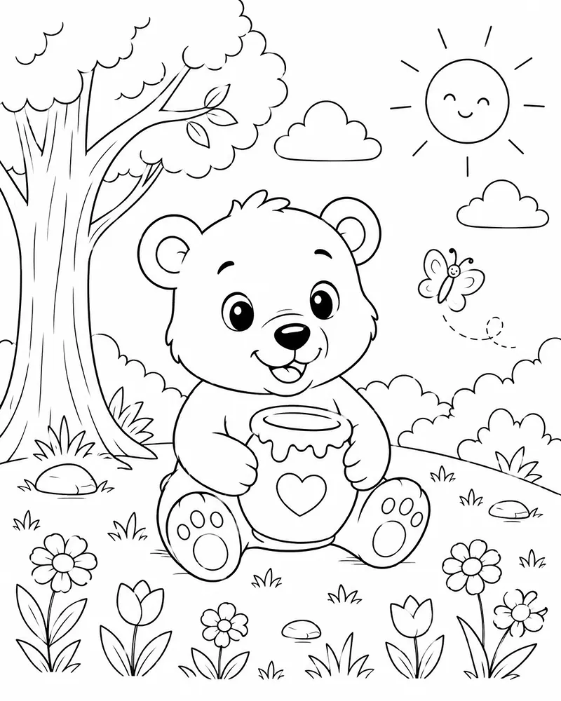 Pequeño Oso De Miel