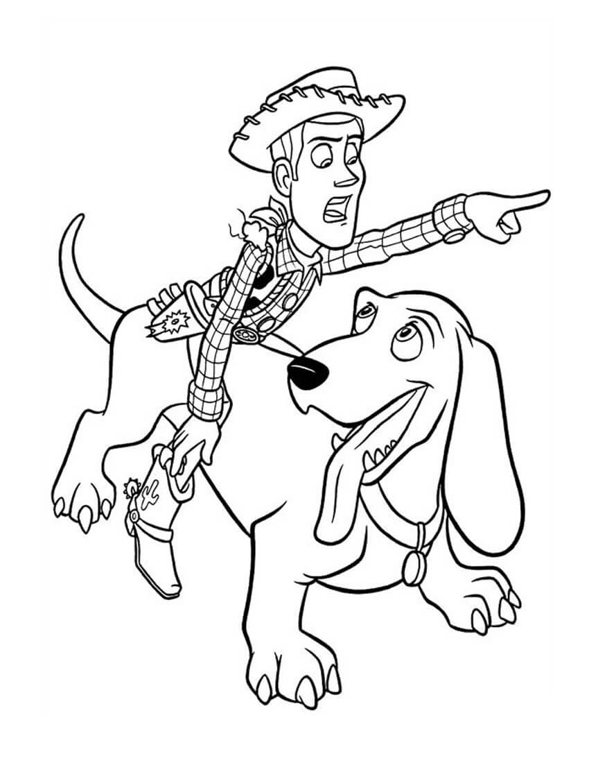 Perro de montar Woody