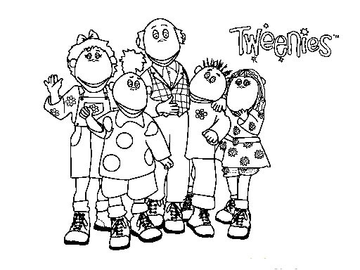 Personaje de Tweenies Sonriendo