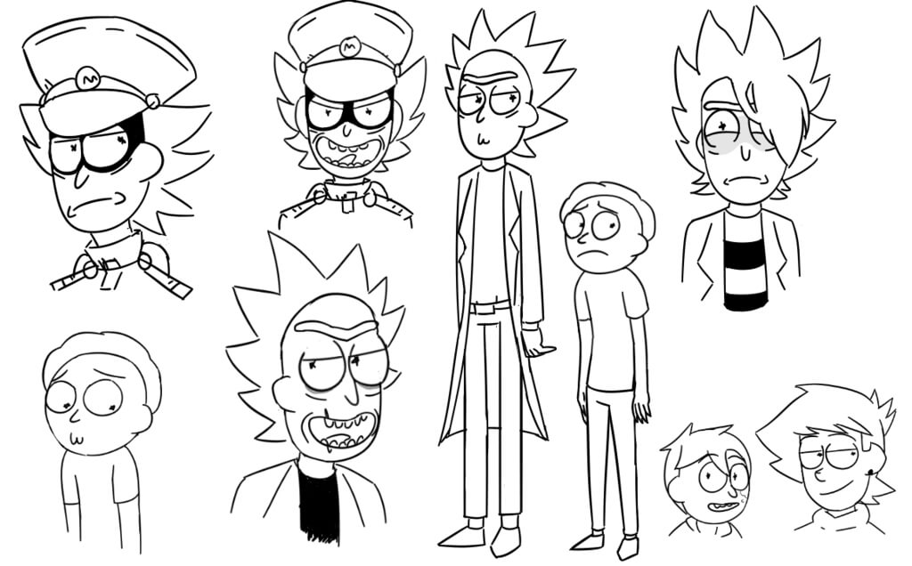 Personajes De Rick Y Morty