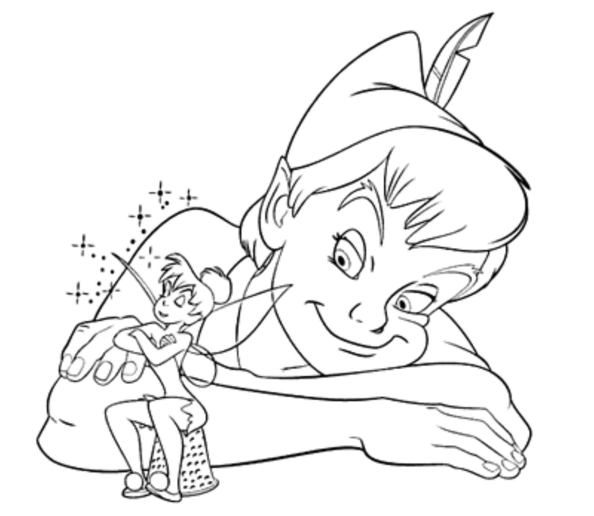 Peter Pan y Tinkerbell