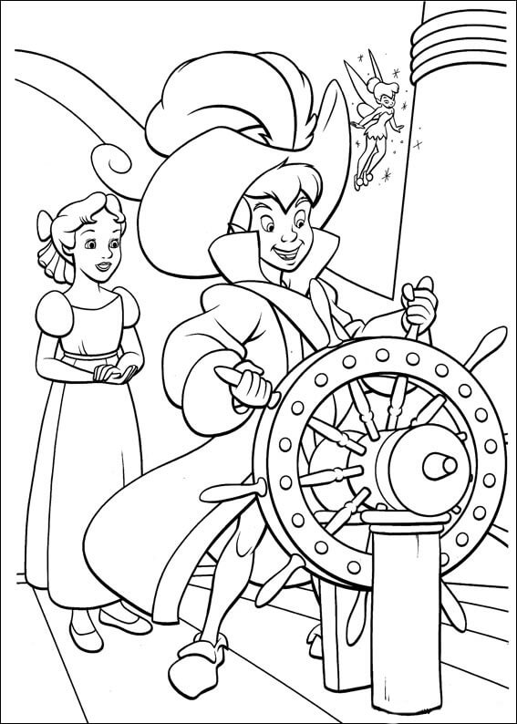 Piratas Peter Pan y Wendy