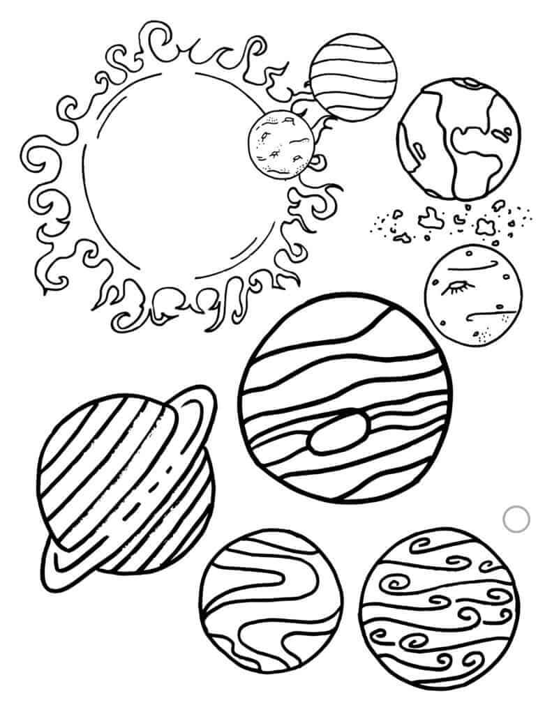 Planetas Normales en el Sistema Solar