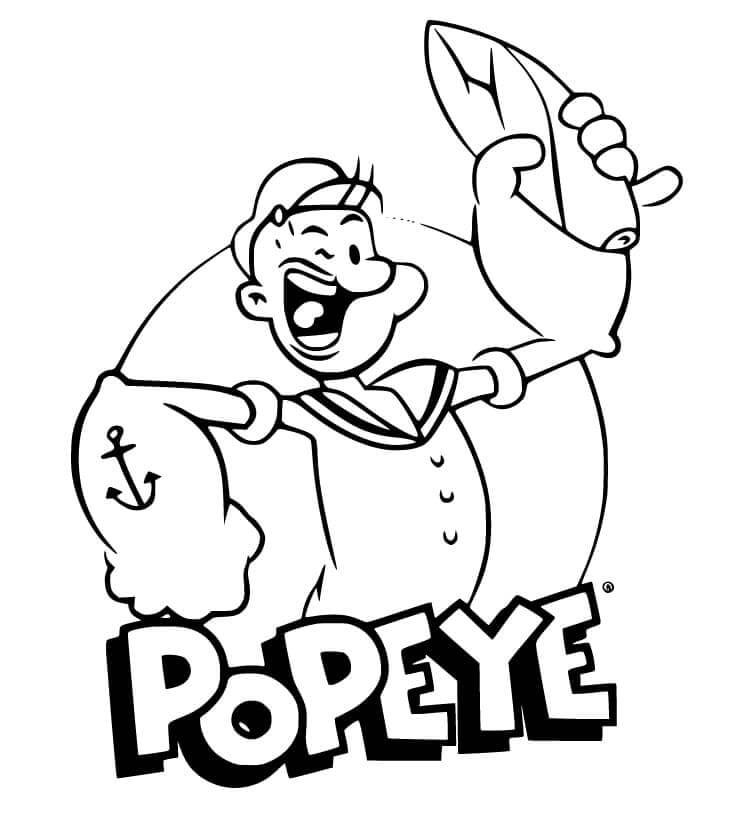Popeye Riendo