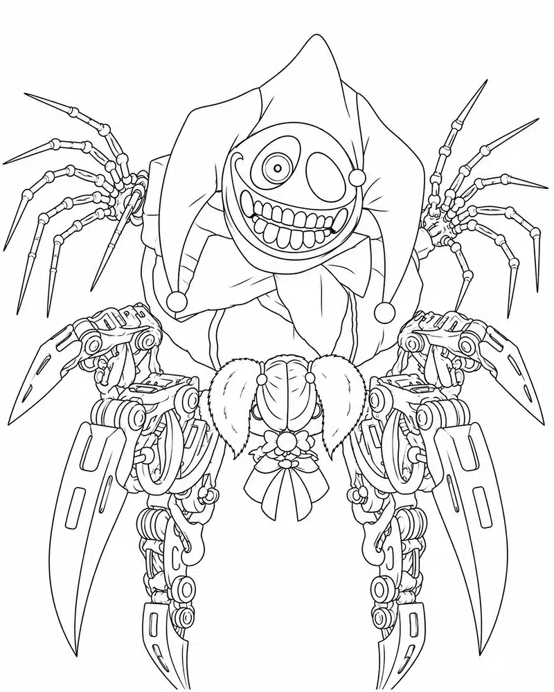 Prototype Bufón Con Traje De Volantes