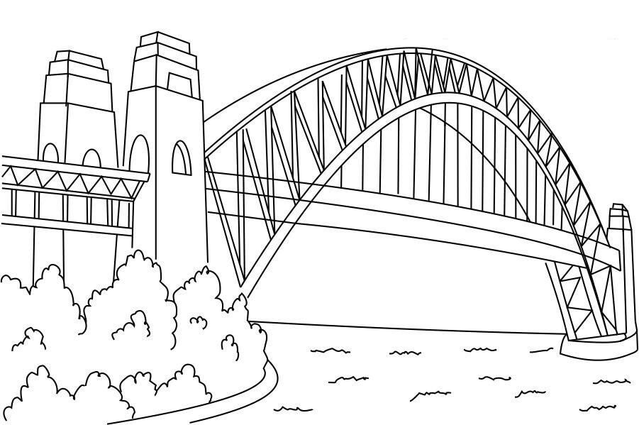 Puente del Puerto de Sydney Edificio