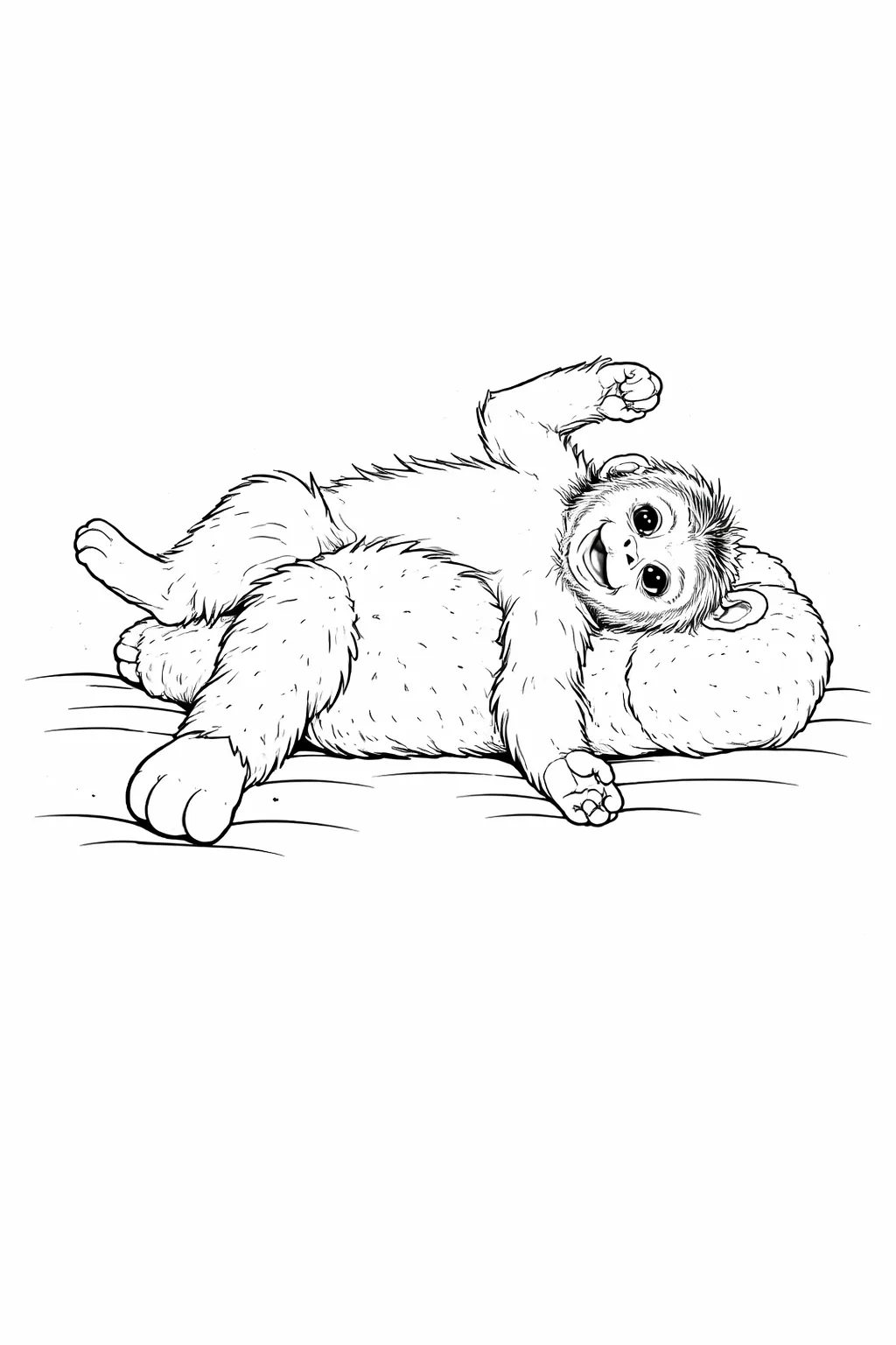 Punch Riéndose Sobre Teddy